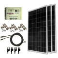 Kit completo de panel solar de 100 vatios